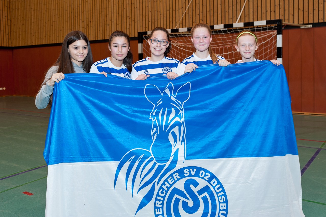 Mission accomplished - Die neu gegründeten C-Juniorinnen des MSV haben sich auf anhieb für die Westdeutsche Futsal Endrunde qualifiziert